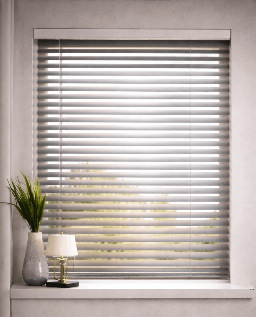 nterior window blinds used for simple light shading