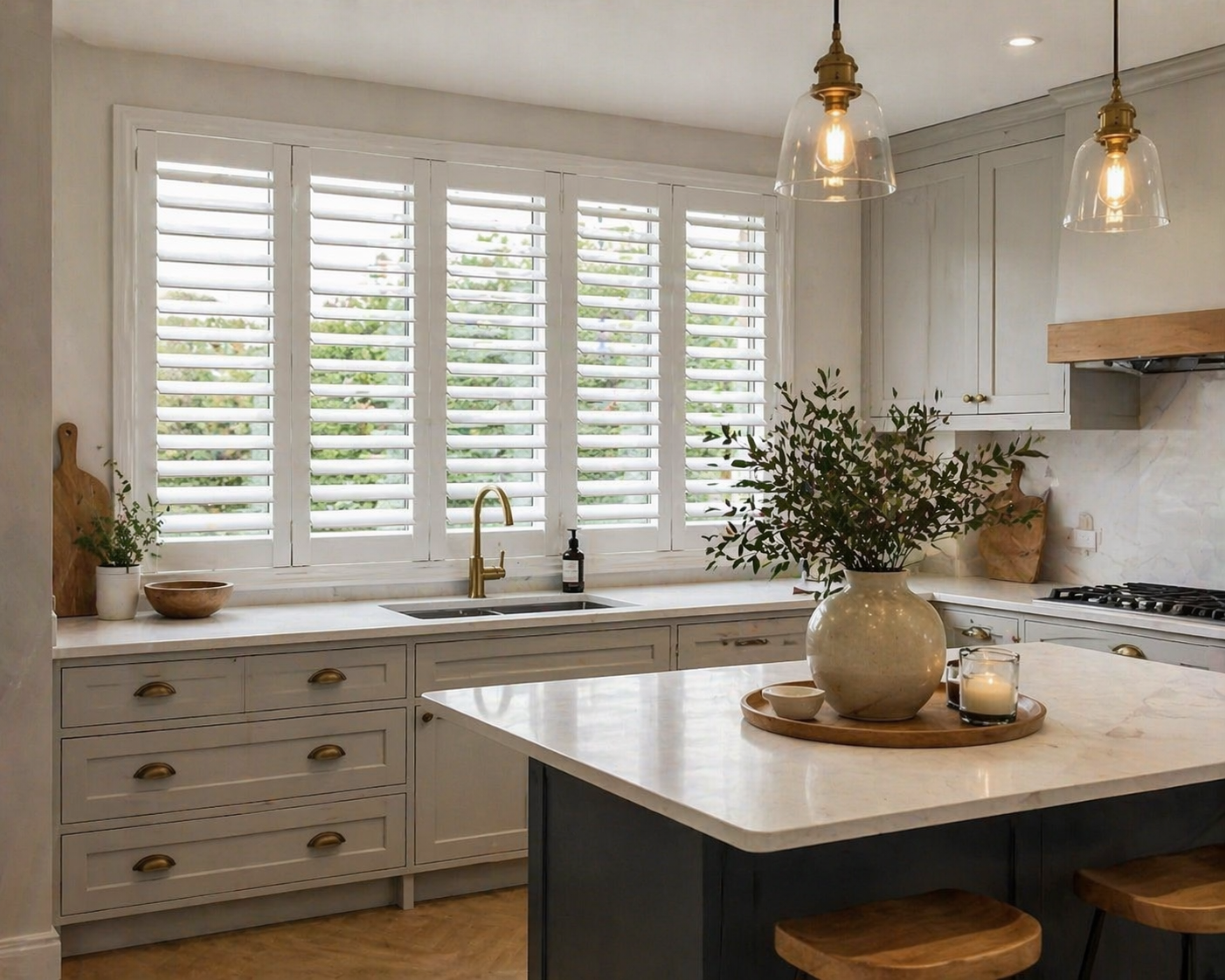 Blackout plantation shutters Hampshire recent install — Shutters by Balaz
