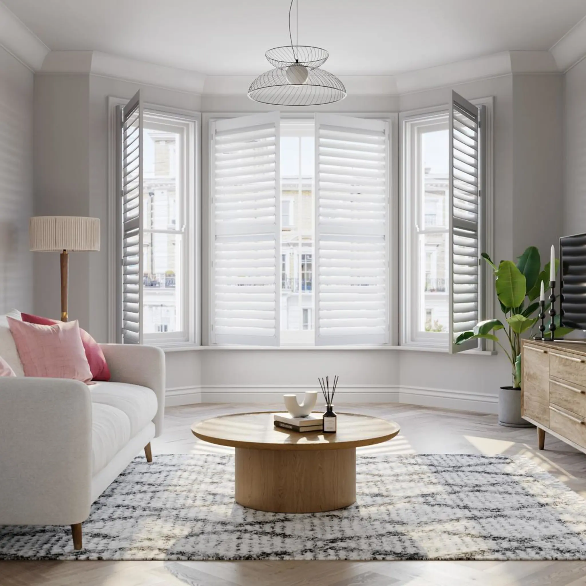 Classic full height plantation shutters Hampshire — premium quality from Shutters by Balaz